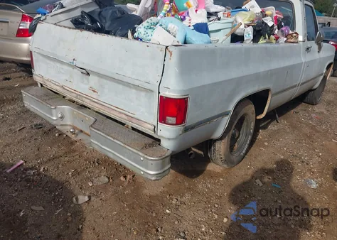 1985 GMC C1500 from USA, damaged, VIN 1GTEC14H5FF701271